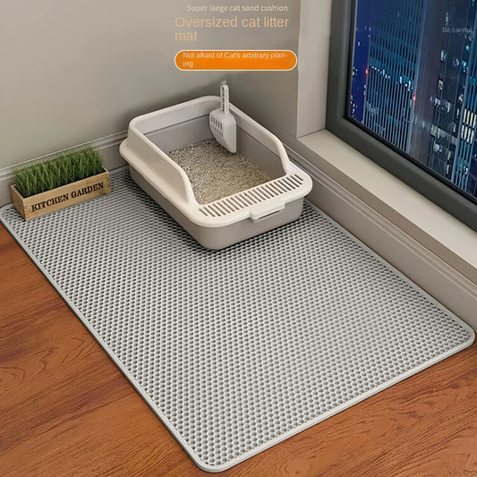 tapis piège litière pour chat